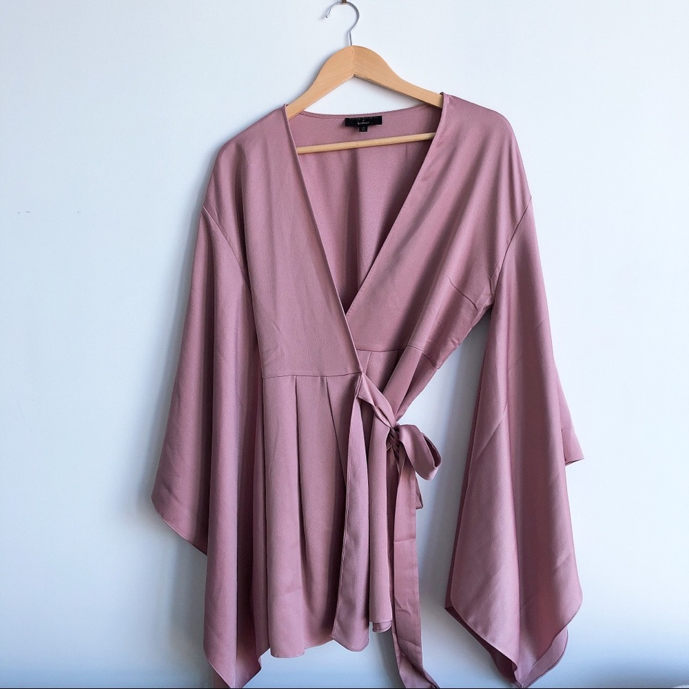 MICHAEL COSTELLO satin robe